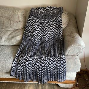 Black and white dress